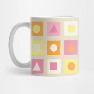 Abstract Geometric Shapes Design Mug